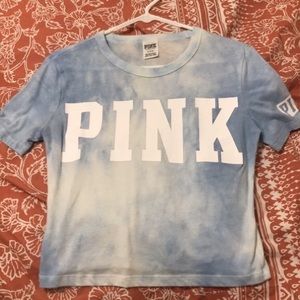 Blue Shirt from Pink.